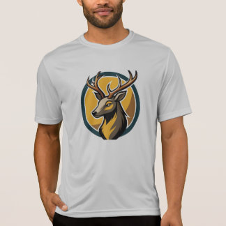 Camiseta O logotipo da t-shirt do Deer