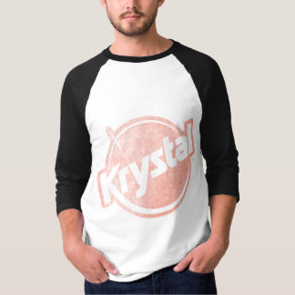 Camiseta O logotipo de Krystal desvaneceu-se