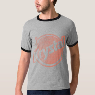 Camiseta O logotipo de Krystal desvaneceu-se