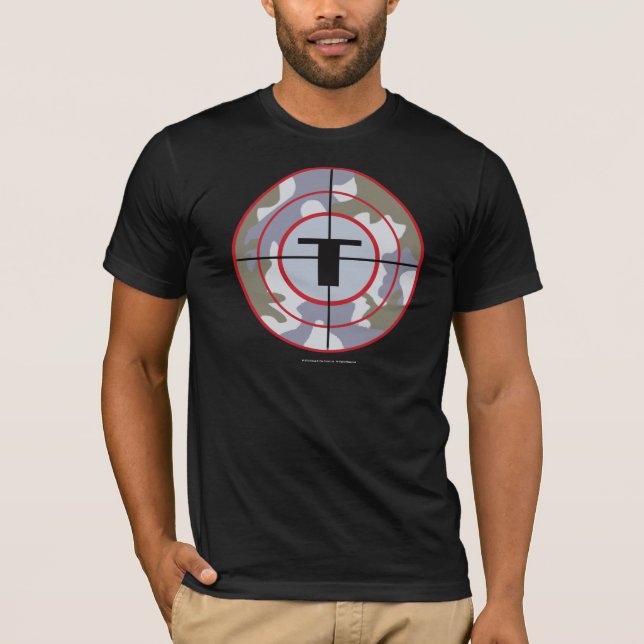 Camiseta O logotipo do tribo de Techno (Frente)
