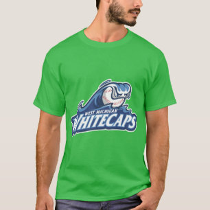 Camiseta O Logotipo do West Michigan Whitecaps