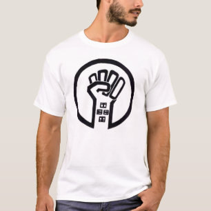 Camiseta O logotipo dos revolucionários
