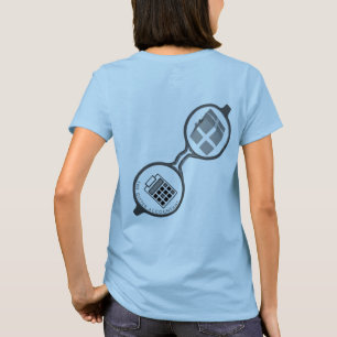 Camiseta "O logotipo dotado do contador "
