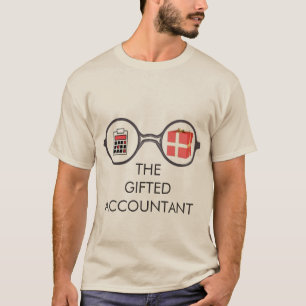Camiseta "O logotipo dotado do contador "