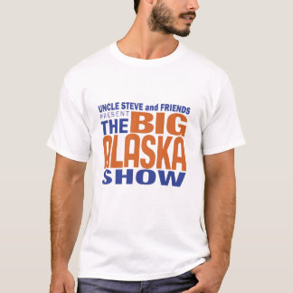 Camiseta O logotipo grande da mostra de Alaska
