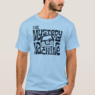 Camiseta O logotipo retro da máquina do mistério