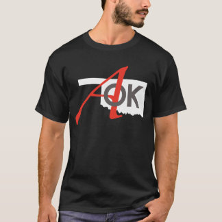 Camiseta O logotipo variável do estilo/cor AOK com "mantem