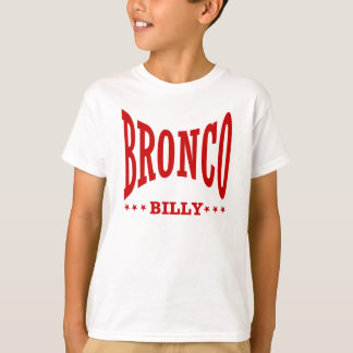 Camiseta O logotipo vermelho do miúdo