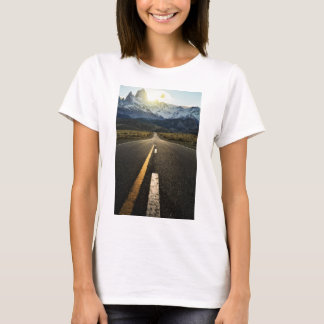 Camiseta O longo caminho à montanha de Fitzroy - Ruta 40