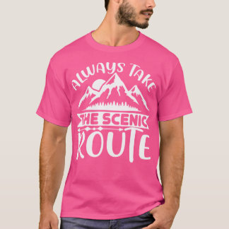 Camiseta O Lover De Rota Cênico Sempre Toma A Rota Cênica H