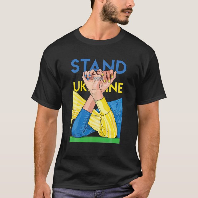 Camiseta O Lover Ucraniano I Fica Com A Ucrânia (Frente)