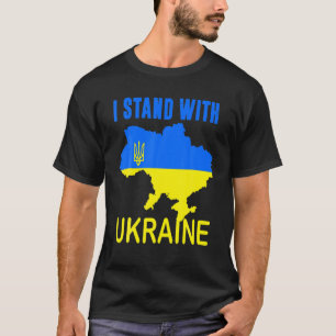 Camiseta O Lover Ucraniano I Prende-Se Com A Ucrânia, O Map