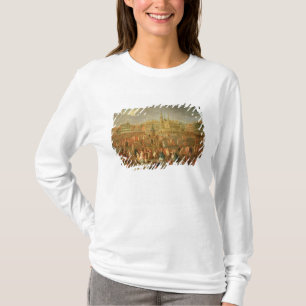 Camiseta O lugar grande durante o carnaval, Cambrai, 1765