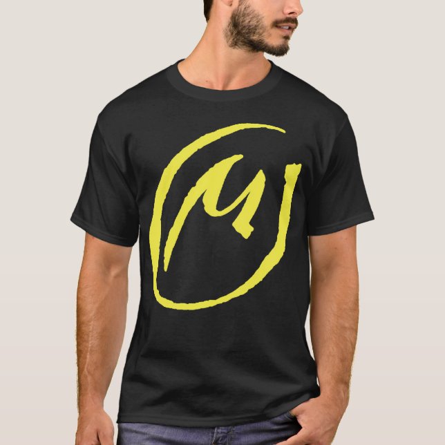 Camiseta O 'M' Amarelo (La Marque Jaune) (Frente)