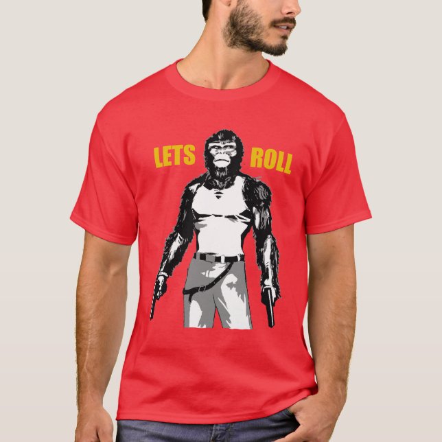 CAMISETA O MACACO DEIXA O ROLO (Frente)