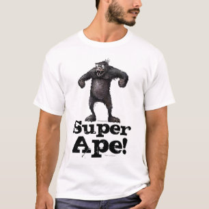 Camiseta O macaco feito sob encomenda dos homens engraçados
