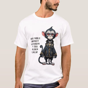 Camiseta O Macaco Nobre   Guardião do Reino dos Ouros