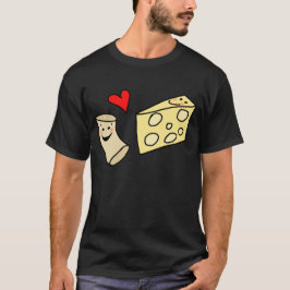 Camiseta O macarrão ama o queijo