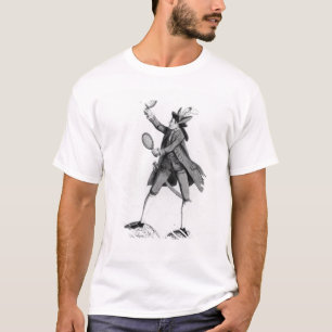 Camiseta O macarrão de travamento da mosca