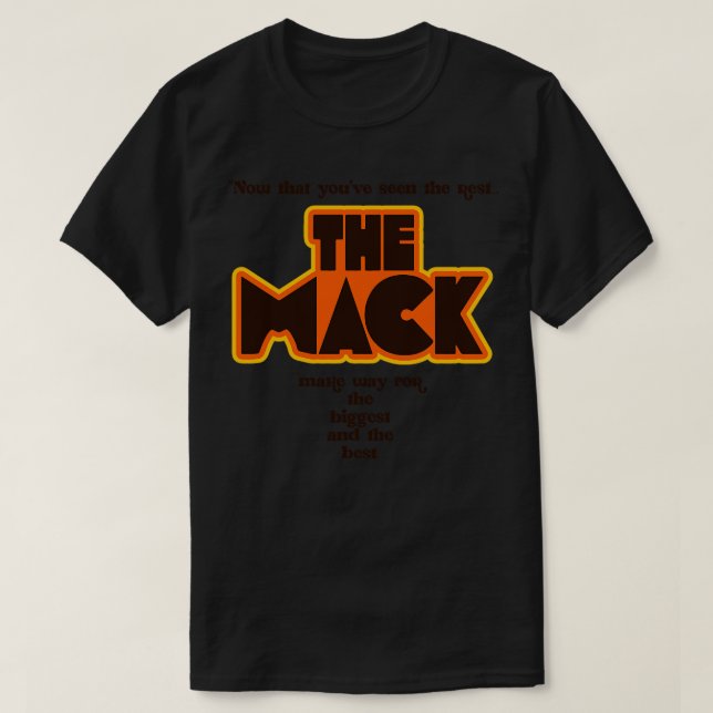 Camiseta O Mack é o Maior e o Melhor (Frente do Design)