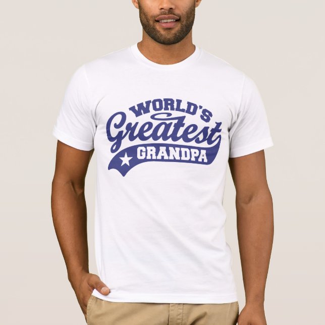 Camiseta O maior avô do mundo (Frente)