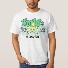 Camiseta O maior Bowler do mundo