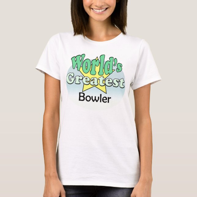 Camiseta O maior Bowler do mundo (Frente)