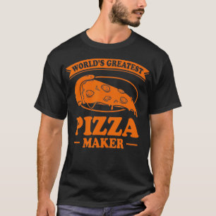 Camiseta O maior doador de pizza do mundo engraçado para ho