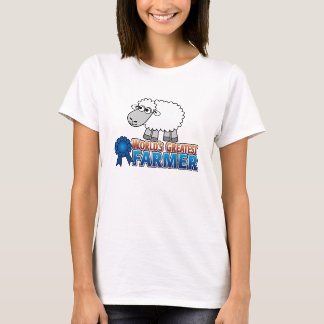 Camiseta O Maior Fazendeiro do Mundo (Frente)