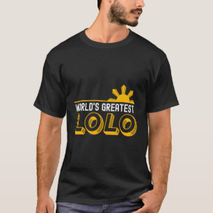 Camiseta O Maior Lolo Filipino Do Mundo
