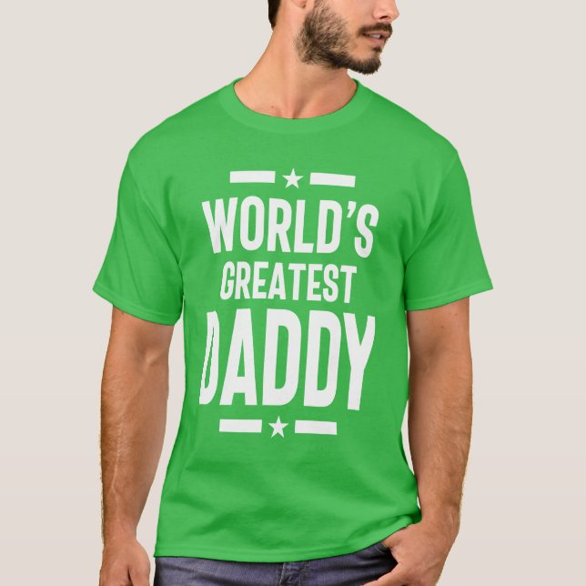 Camiseta O maior Pai do mundo do Mens, o Padre Gift (Frente)