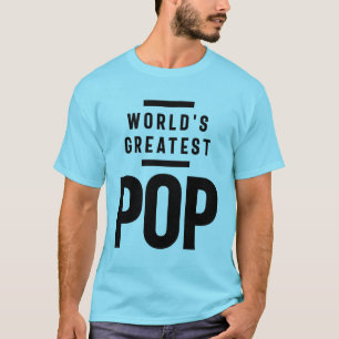 Camiseta O maior Pop do mundo Padre Vovô Presente