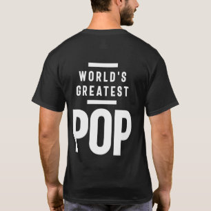Camiseta O maior Pop do mundo Padre Vovô Presente