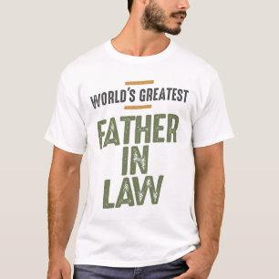 Camiseta O maior sogro do mundo - Pai e vovô