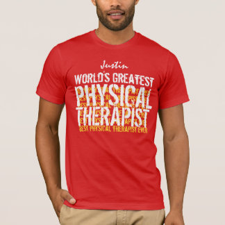 Camiseta O maior terapeuta físico do mundo A01
