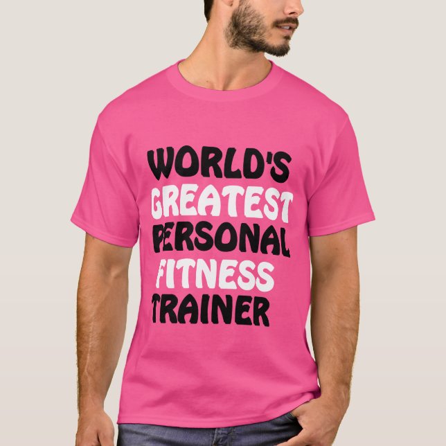 Camiseta O maior treinador de Malhações pessoal do mundo (Frente)