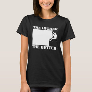 Camiseta O Mais alto Do Melhor Esporte Climático A Subir