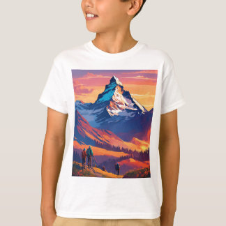 Camiseta O Mais Avançado T-Shirt Da Montanha