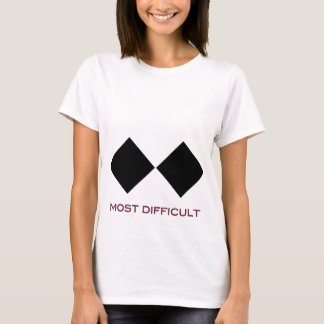Camiseta O mais difícil
