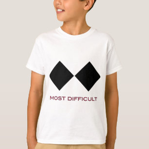 Camiseta O mais difícil