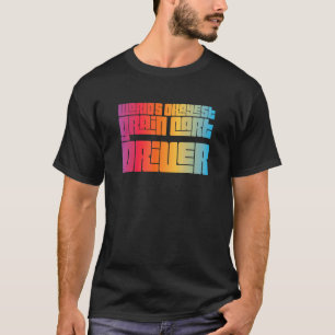 Camiseta O mais estranho do mundo é a engrenagem do carro d