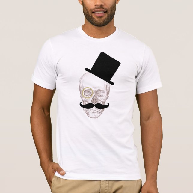 Camiseta O mais extravagante dos crânios (Frente)