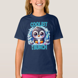 Camiseta O mais fixe da turma piada Bebê pinguim fofo desen