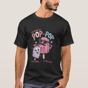Camiseta O mais legal tratamento de gelo colorido com Pop-P