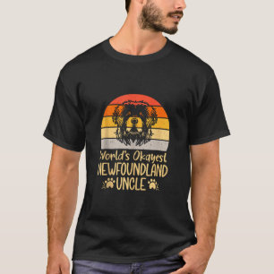 Camiseta O mais novo tio da Terra Nova, o Cão da Terra Nova