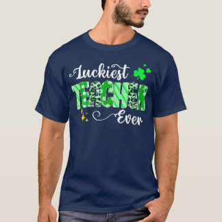 Camiseta O mais sortudo de todos os caçadores de Shamrock S