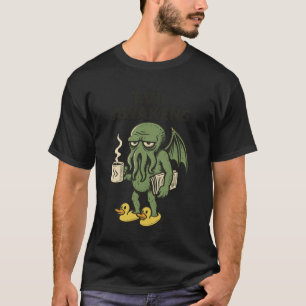 Camiseta O Mal Desperta, Café Lovecraftiano do Cthulhu