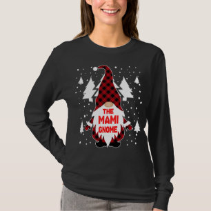 Camiseta O Mami Gnome Combinando Família Pijama de Natal