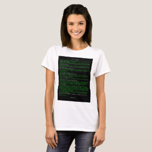 Camiseta O Manifesto do Hacker