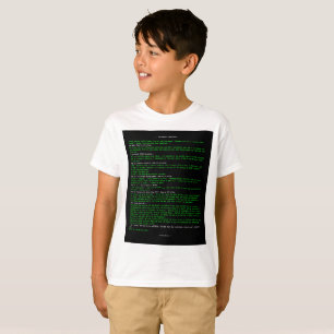 Camiseta O Manifesto do Hacker
